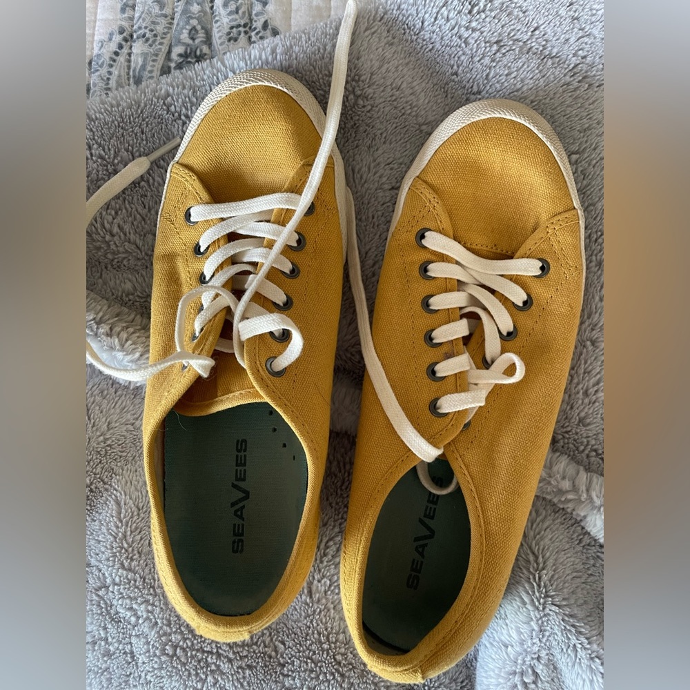 SeaVees Canvas sneakers.
